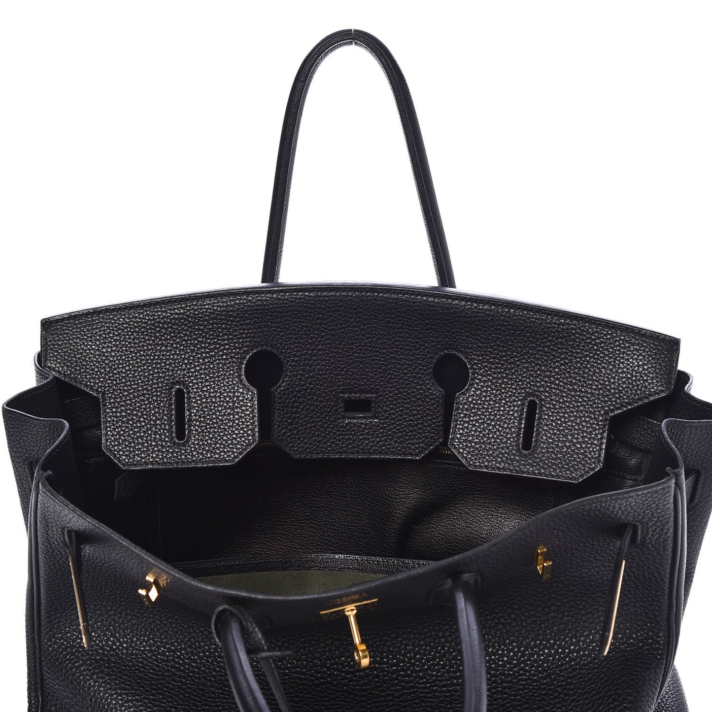 Taurillon Clemence Birkin 35 Black