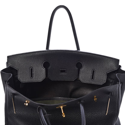 Hermes Taurillon Clemence Birkin 35 Black 28 of 32