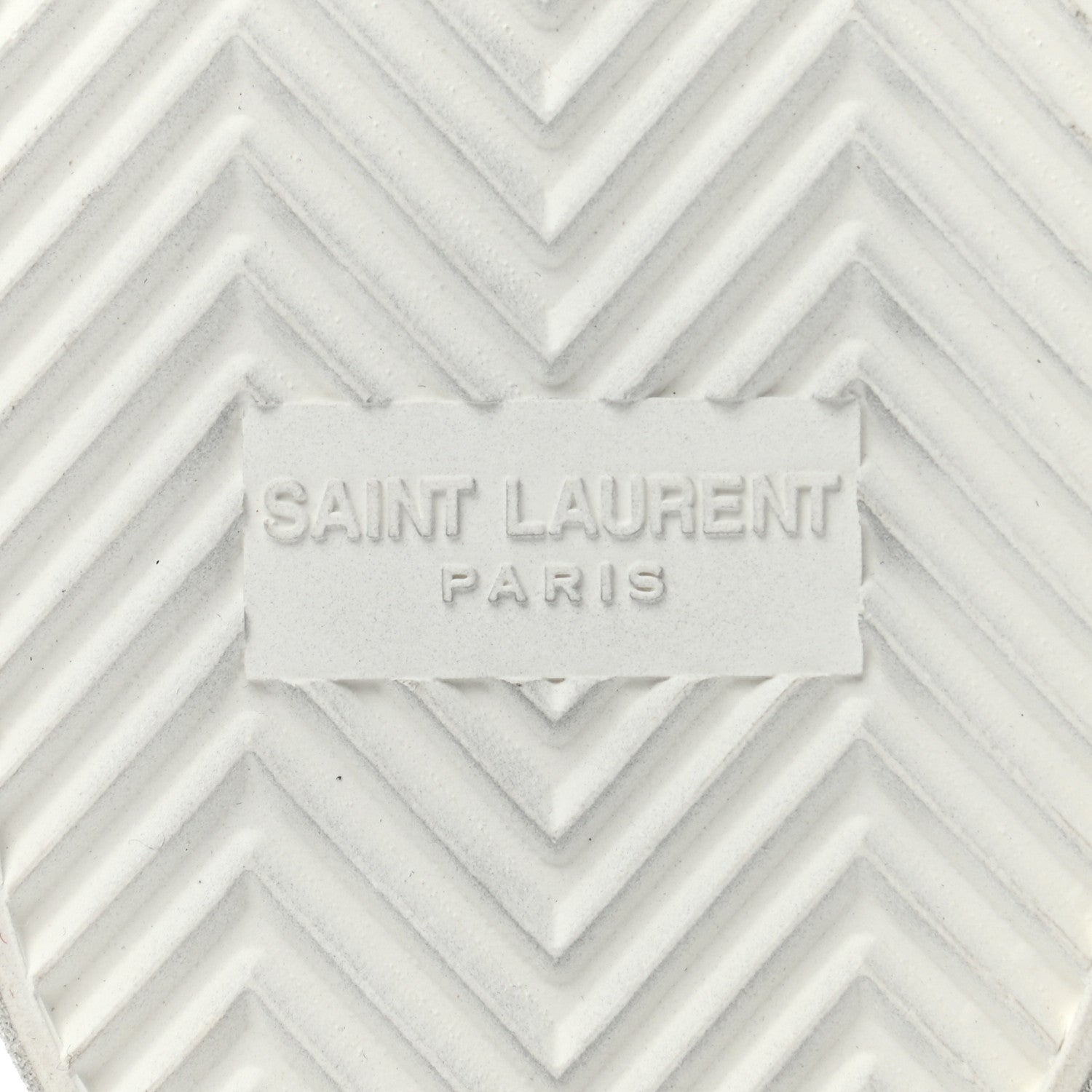 Saint Laurent Canvas Fun-Star Print Mens Bedford Hightop Sneakers 42 Cream 6 of 7