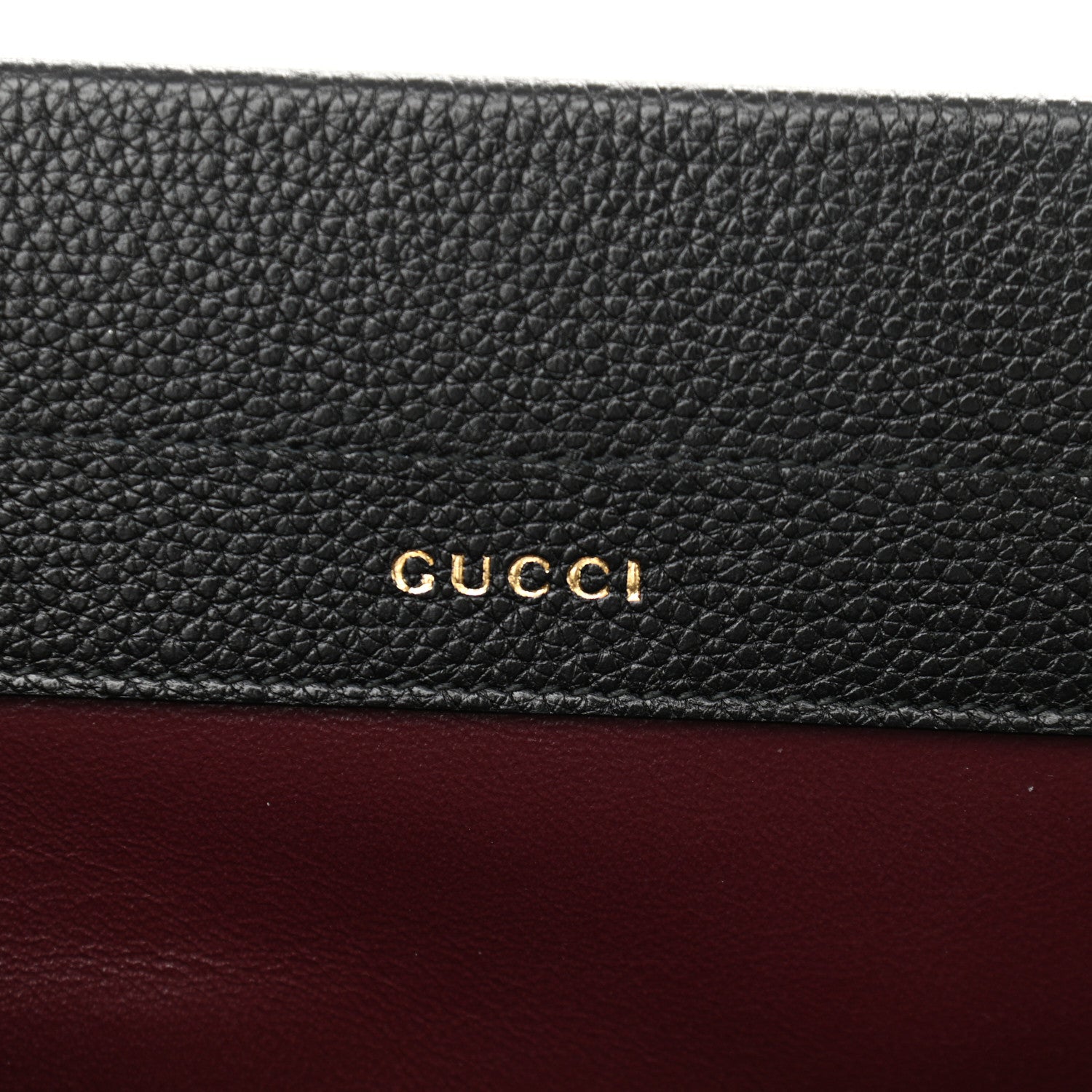 Gucci Grainy Calfskin Medium Zumi Top Handle Bag Black 6 of 11