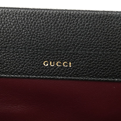 Gucci Grainy Calfskin Medium Zumi Top Handle Bag Black 6 of 11