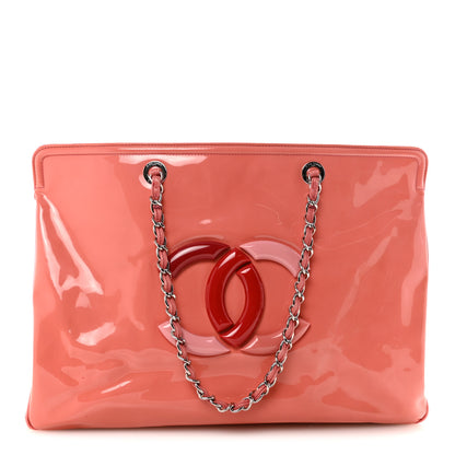 Chanel Vinyl Lipstick Ligne Tote Pink 1 of 10