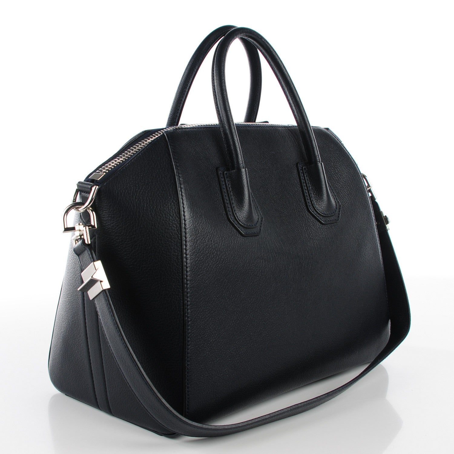 Givenchy Sugar Goatskin Medium Antigona Midnight Blue 3 of 11