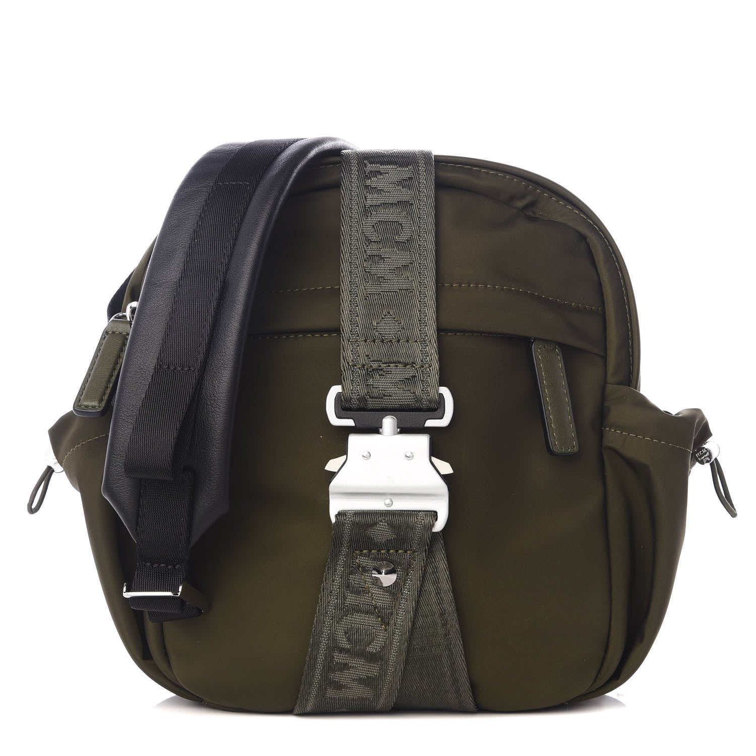 MCM Nylon Jemison Crossbody Loden Green 1 of 8
