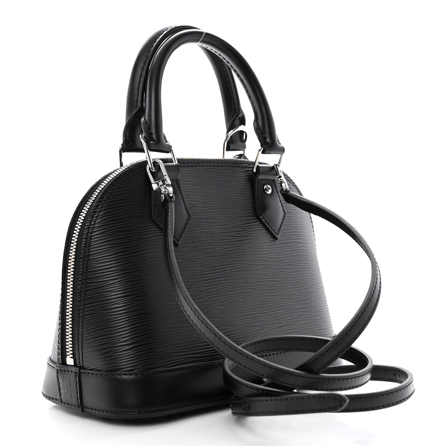 Louis Vuitton Epi Alma BB Black 3 of 9