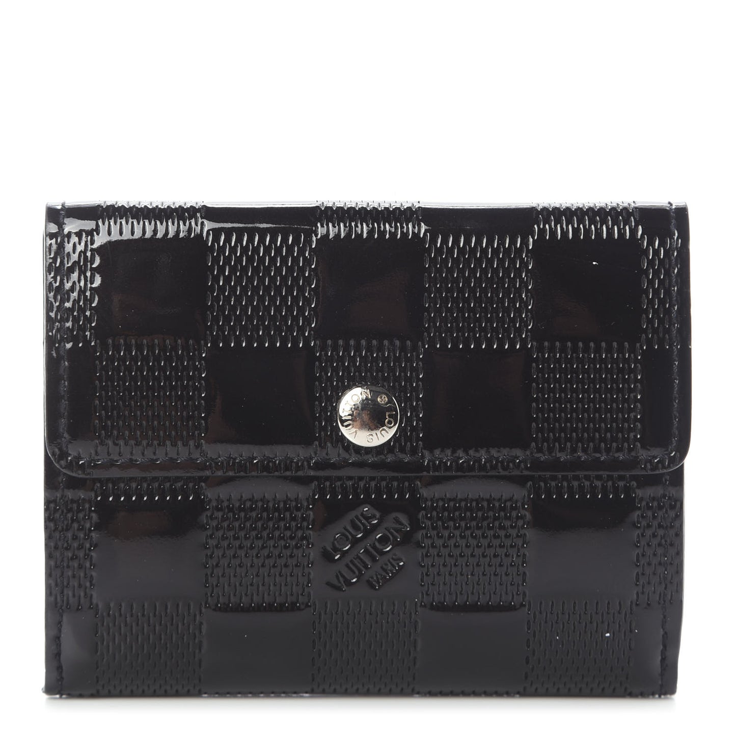 Damier Vernis Ludlow Wallet Black