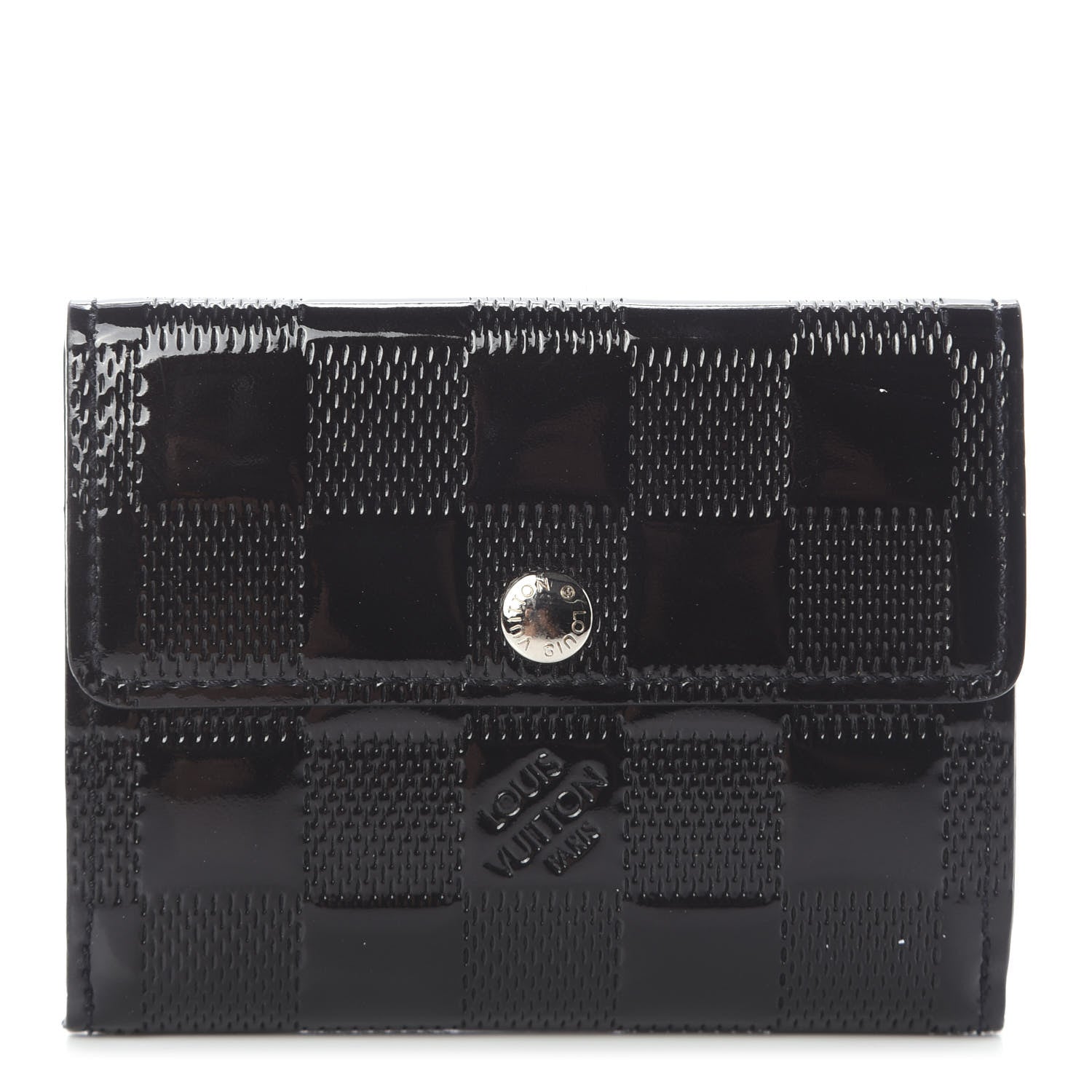 Louis Vuitton Damier Vernis Ludlow Wallet Black 1 of 5