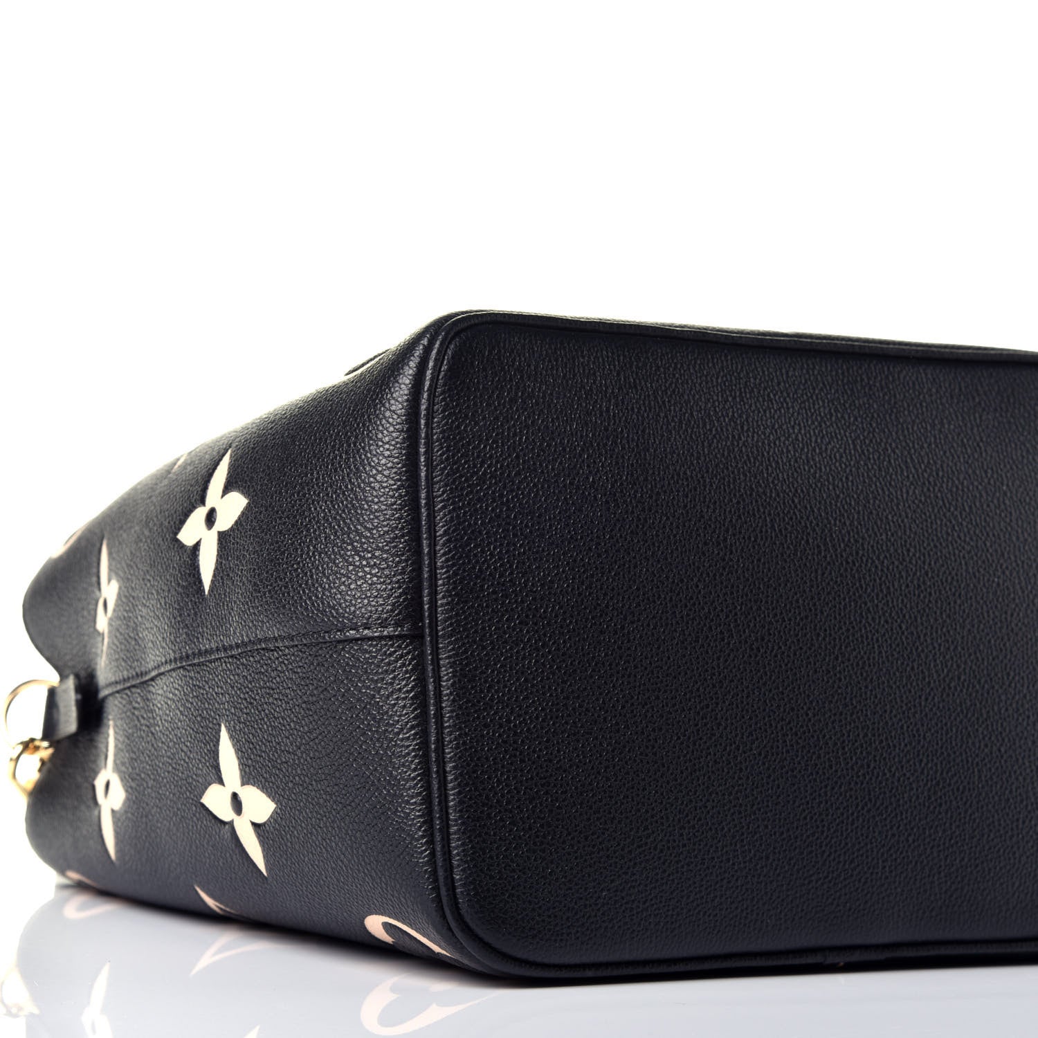 Louis Vuitton Empreinte Monogram Giant Neonoe MM Black Beige 7 of 9