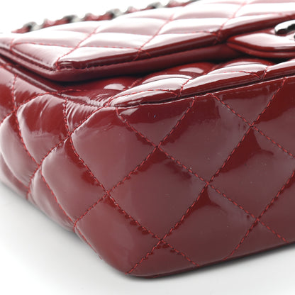 Chanel Patent Calfskin Quilted Mini Rectangular Flap Red 8 of 10