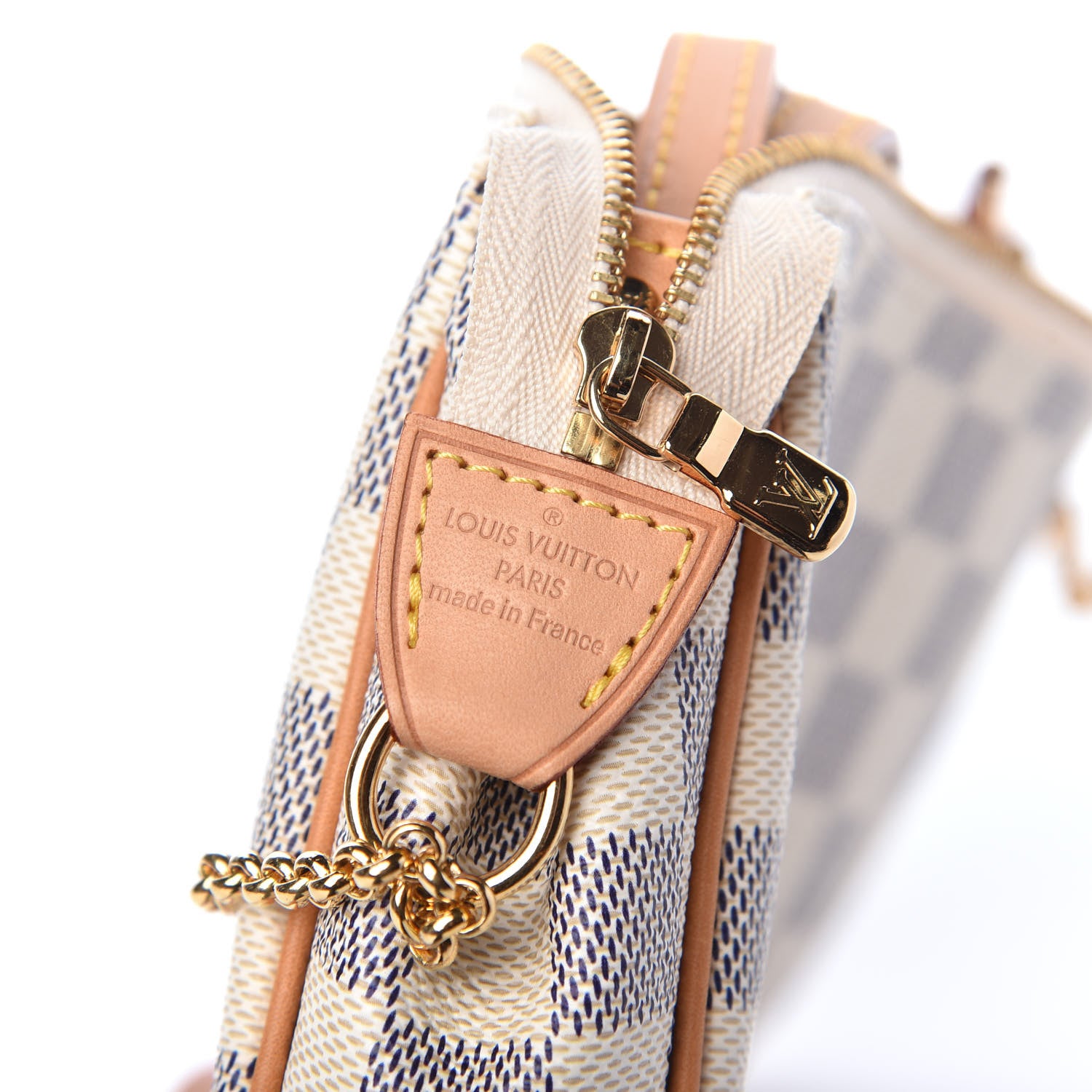 Louis Vuitton Damier Azur Eva Clutch 6 of 9