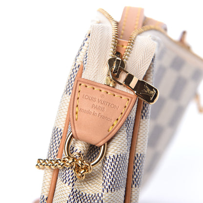 Louis Vuitton Damier Azur Eva Clutch 6 of 9