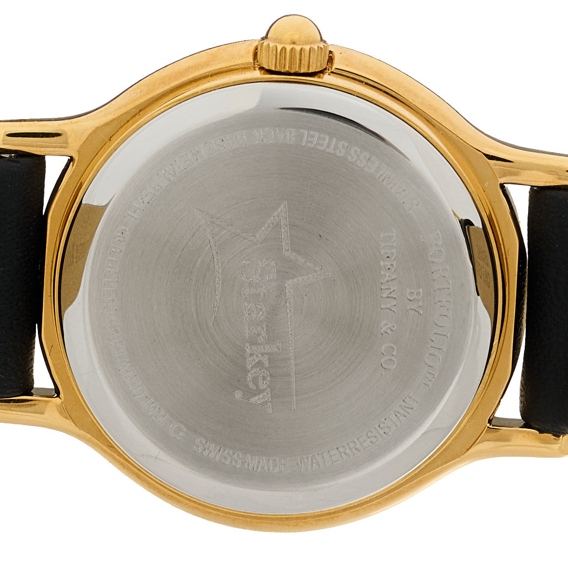 Stainless Steel Calfskin 24mm Portfolio Quartz Watch