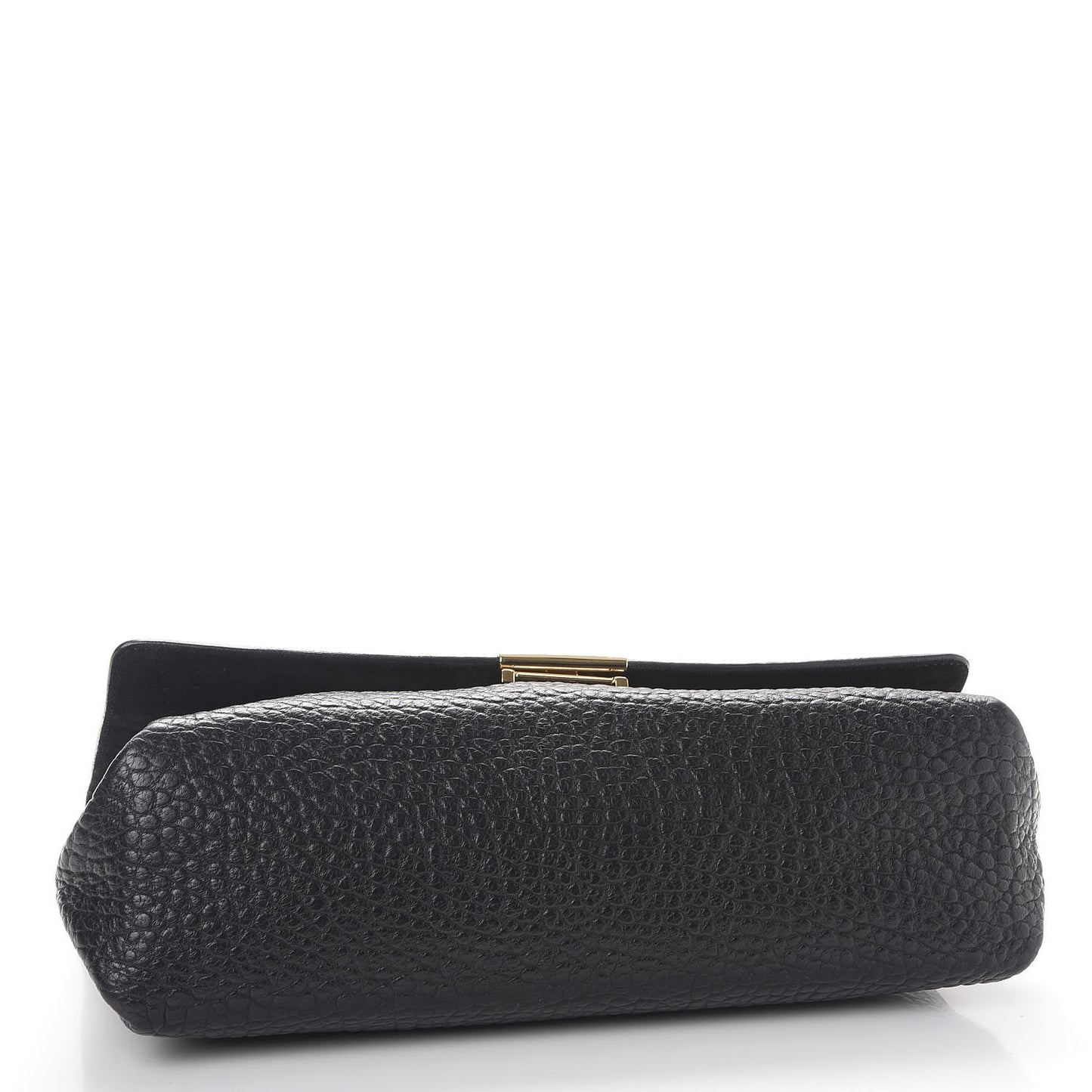 Signature Grain Large Mildenhall Shoulder Bag Black