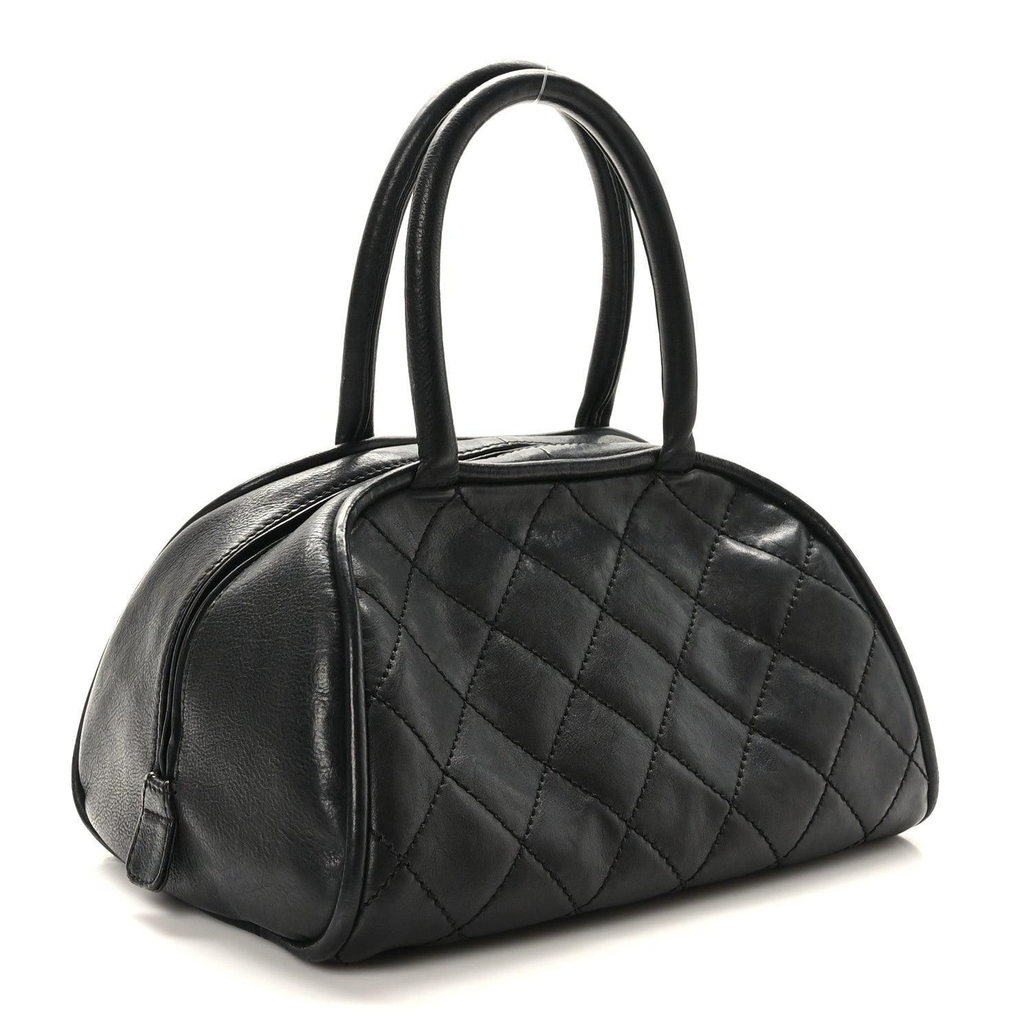 Chanel Caviar Quilted Small Bowler Black 3 of 11