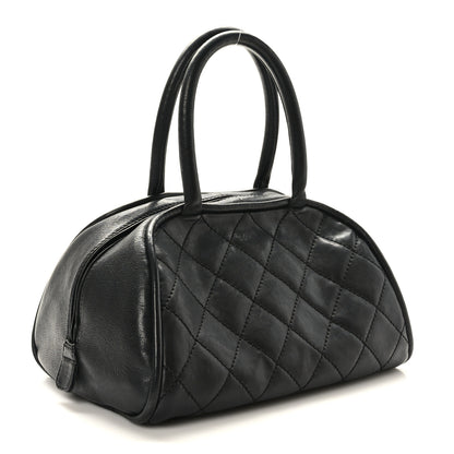 Chanel Caviar Quilted Small Bowler Black 3 of 11