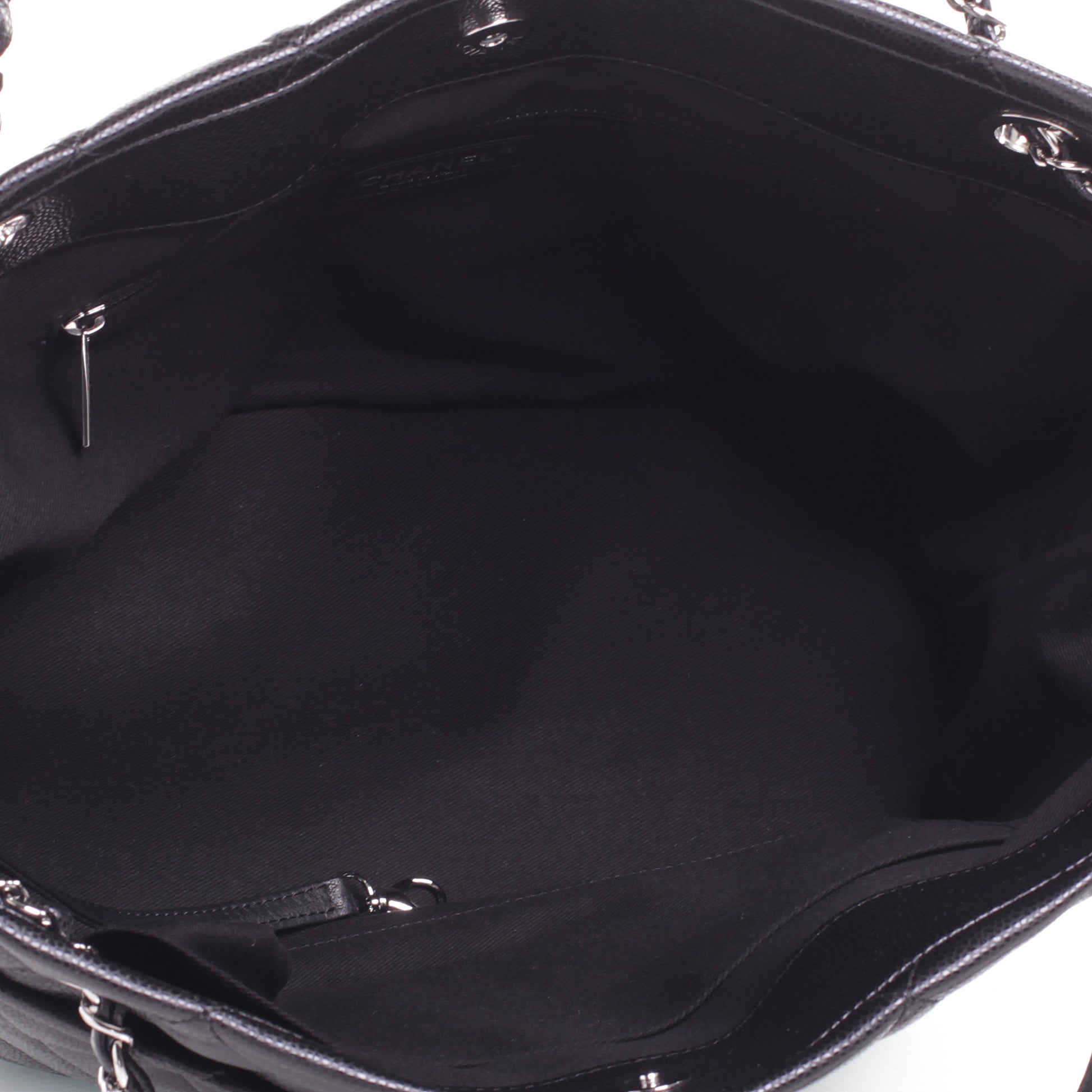 Chanel Caviar CC Timeless Tote Black 7 of 7