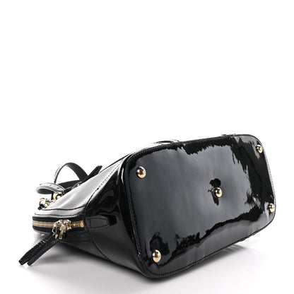 Gucci Patent Microguccissima Small Nice Top Handle Dome Bag Black 4 of 10