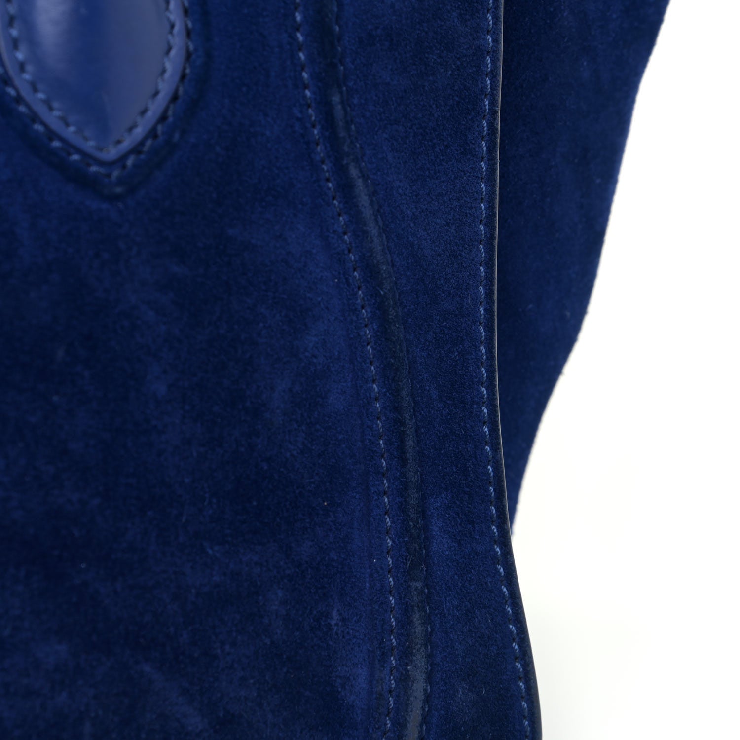 Celine Suede Medium Phantom Luggage Royal Blue 22 of 32