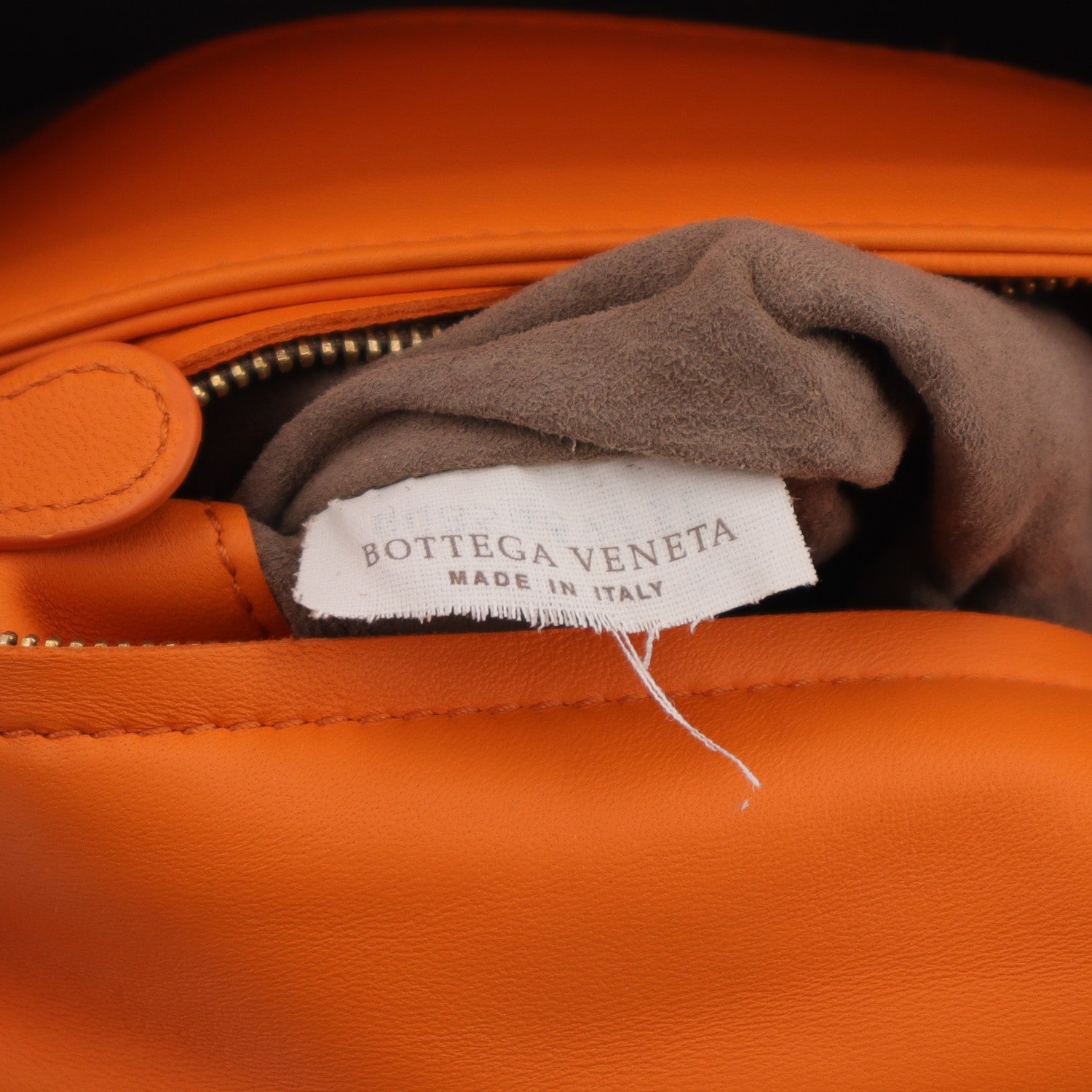 Bottega Veneta Nappa Intrecciato Baby Olimpia Shoulder Bag Orange 8 of 11