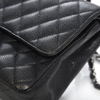 Chanel Caviar Quilted Medium Double Flap Black 13 of 15