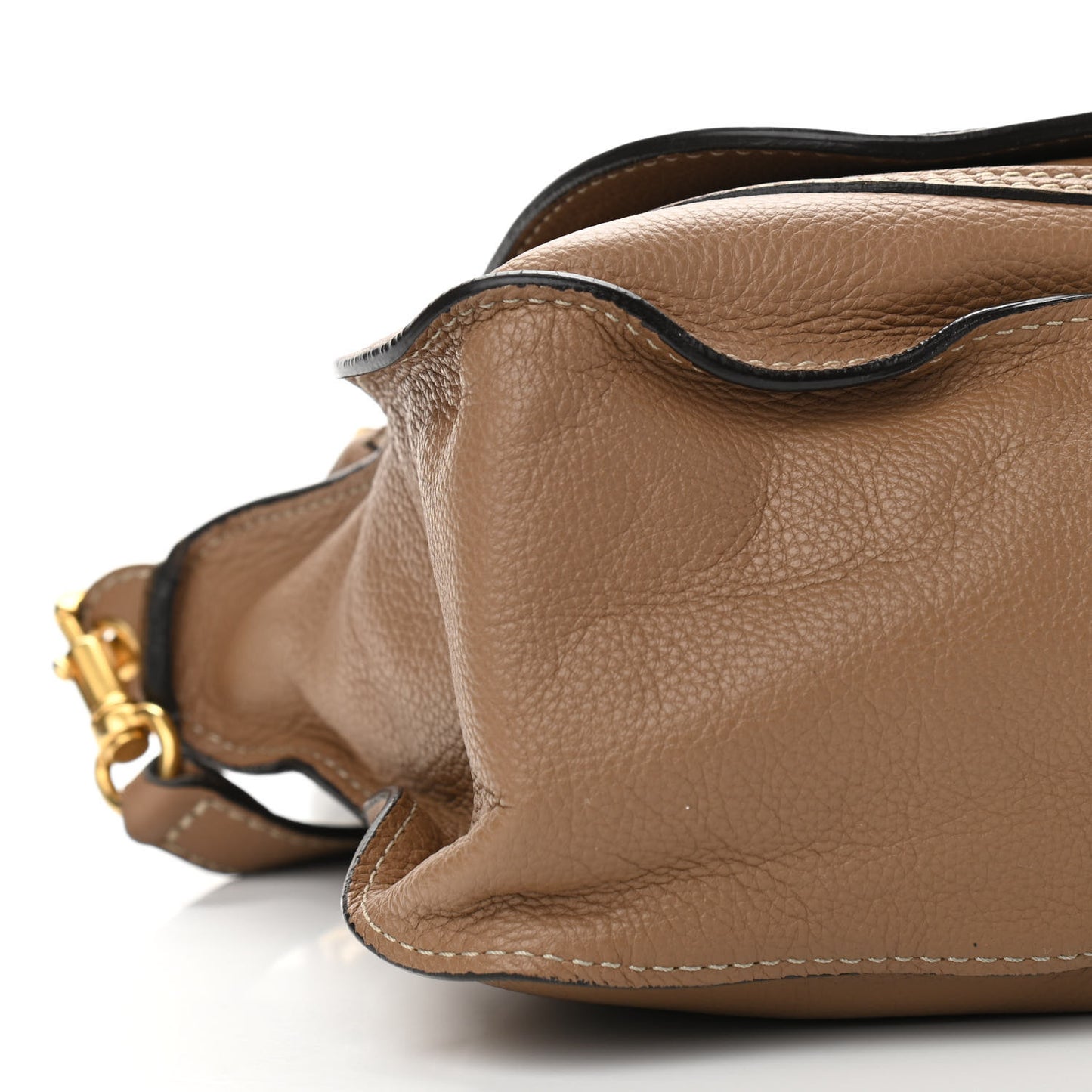 Calfskin Medium Marcie Satchel Nut