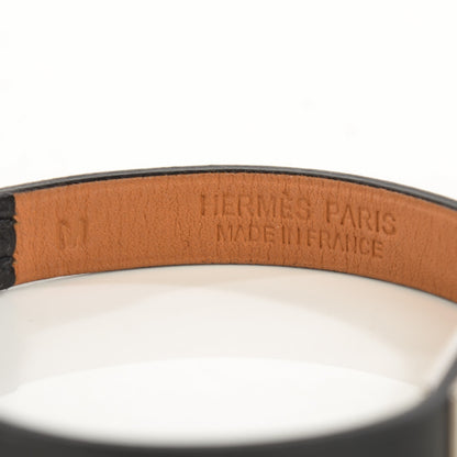 Hermes Chamonix Micro Kelly Single Tour Bracelet M Black 4 of 8