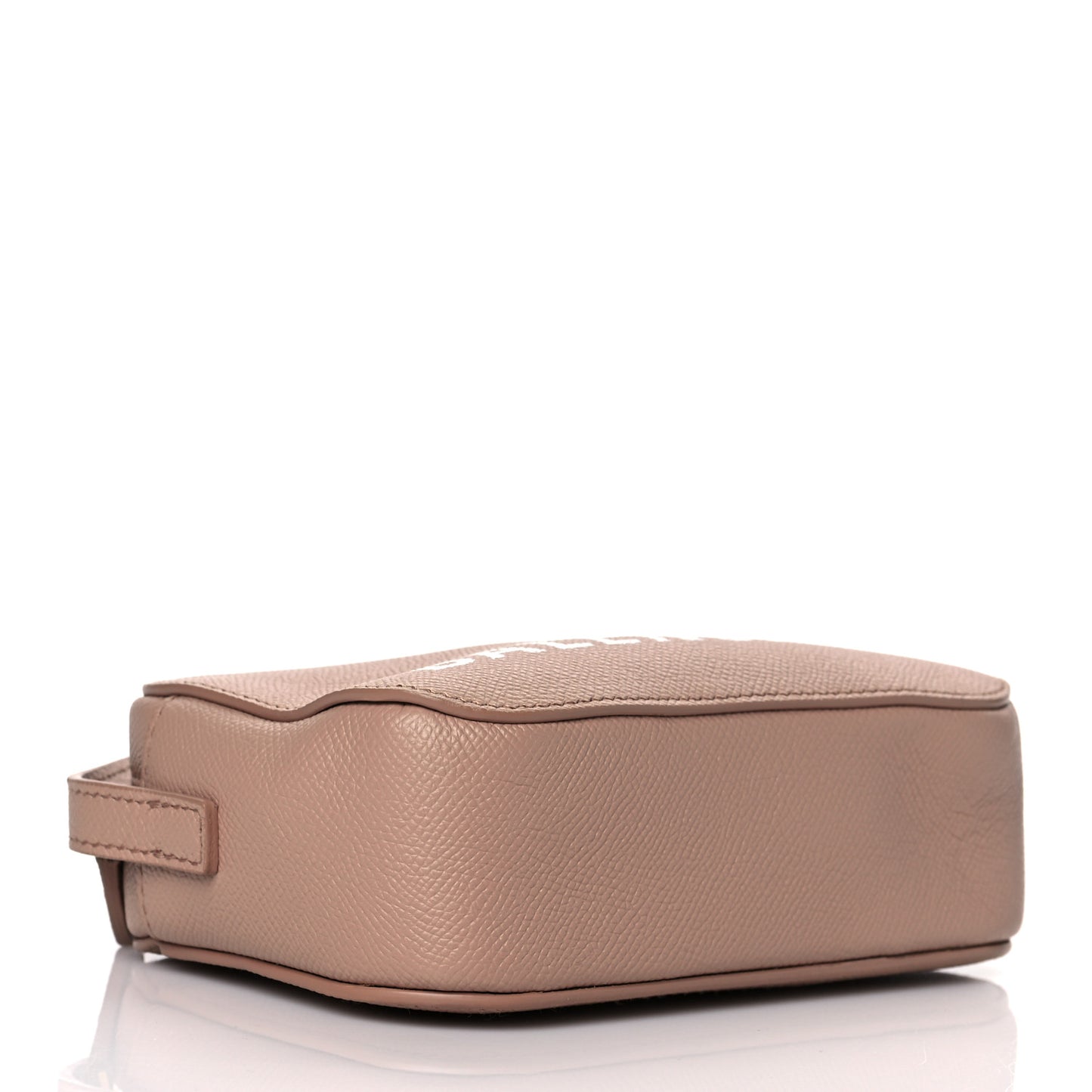 Grained Calfskin XS Ville Camera Bag Beige
