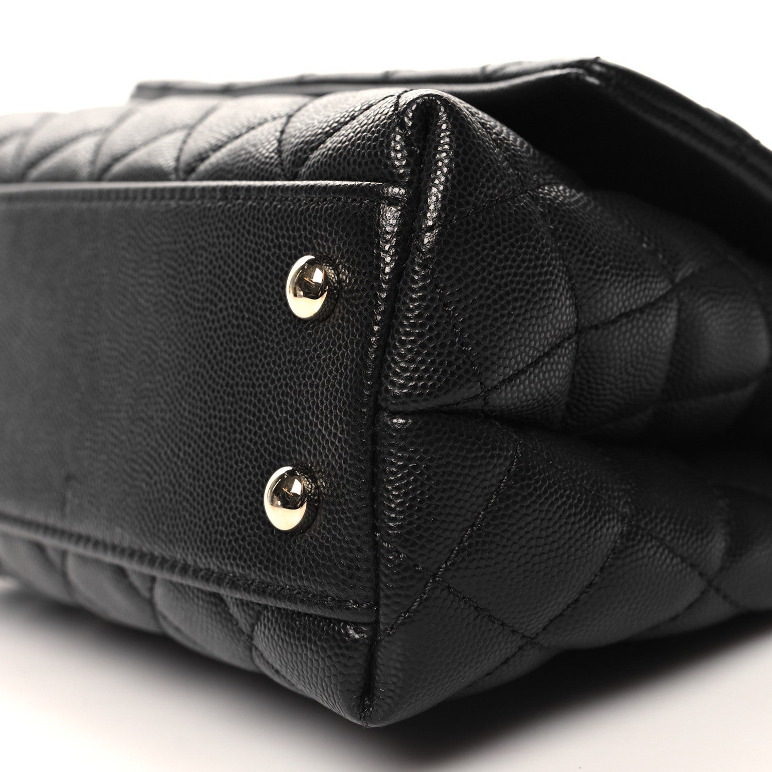 Chanel Caviar Quilted Mini Coco Handle Flap Black 10 of 10