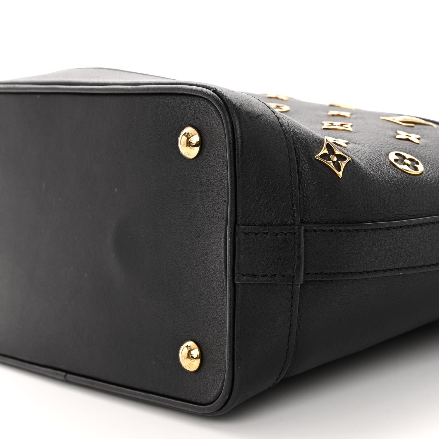 Louis Vuitton Calfskin Monogram Cruiser PM Black 9 of 9