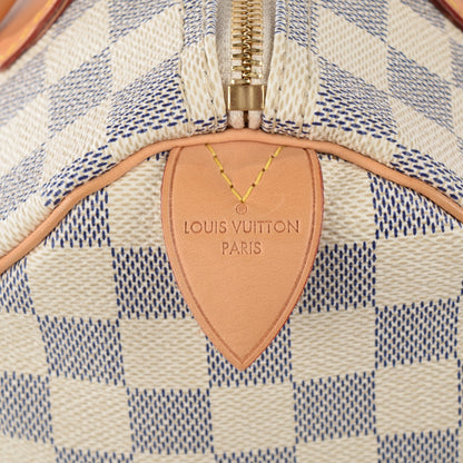 Louis Vuitton Damier Azur Speedy 25 7 of 9