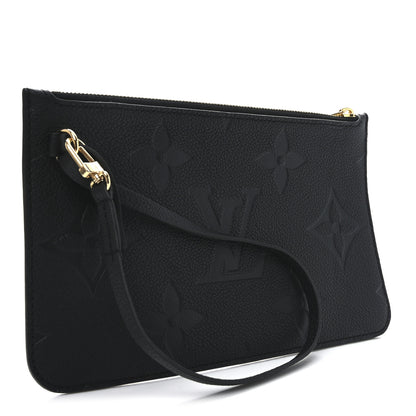 Louis Vuitton Empreinte Monogram Giant Neverfull MM Pochette Black 3 of 6