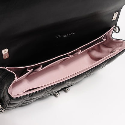 Christian Dior Lambskin Cannage Medium Miss Dior Flap Black 5 of 9