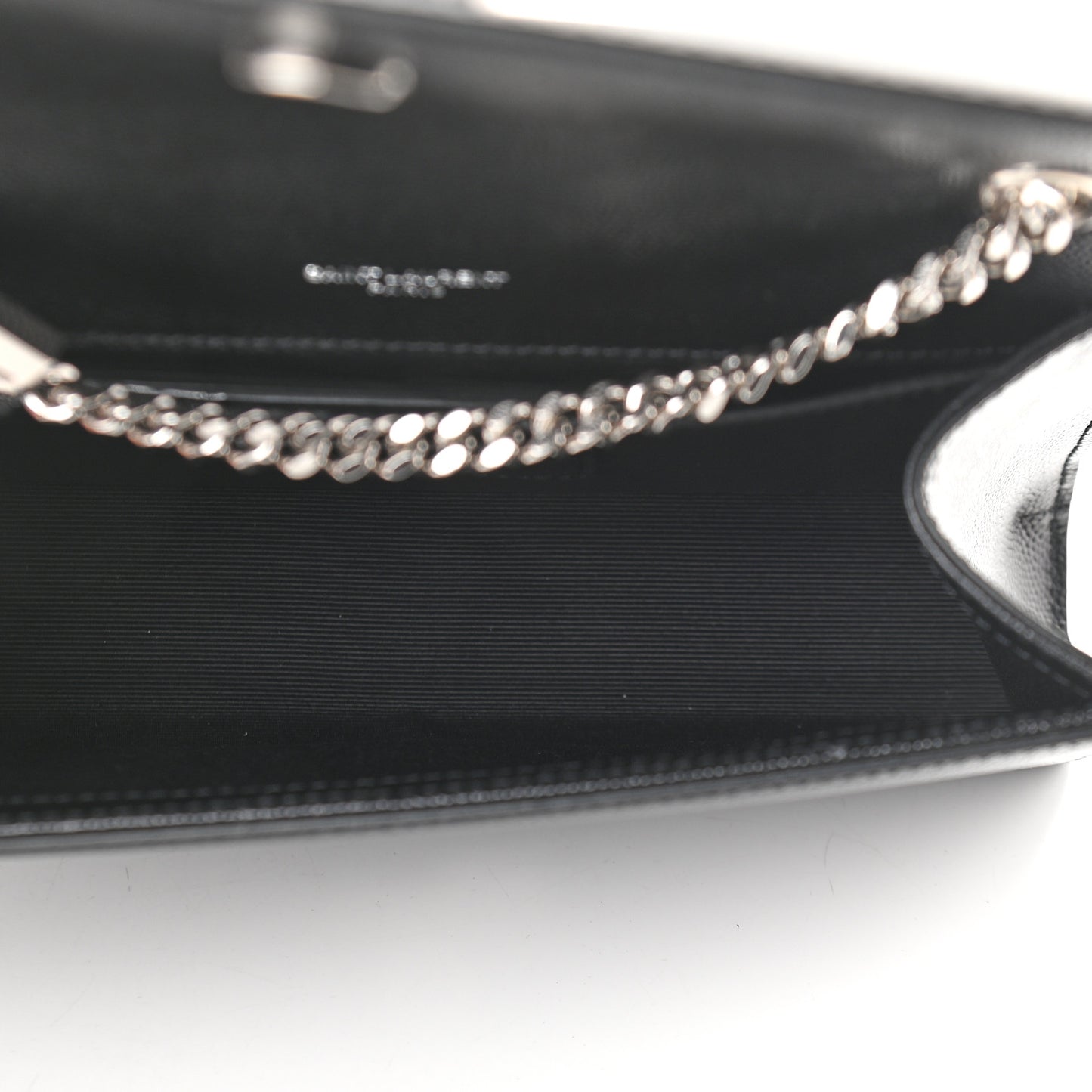 Grain De Poudre Small Monogram Kate Satchel Black
