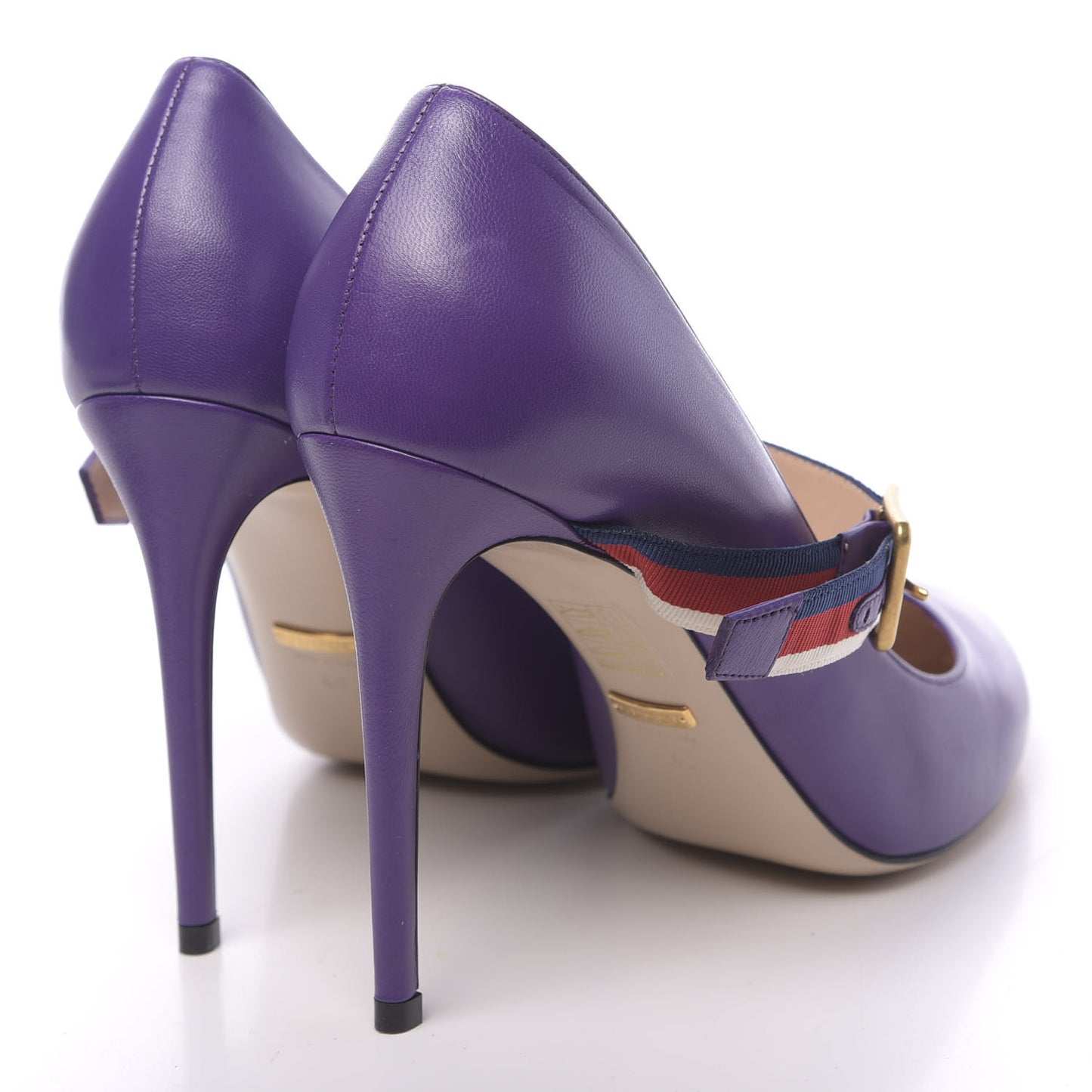 Malaga Kid Sylvie High Heel Pumps 40 Shine Purple