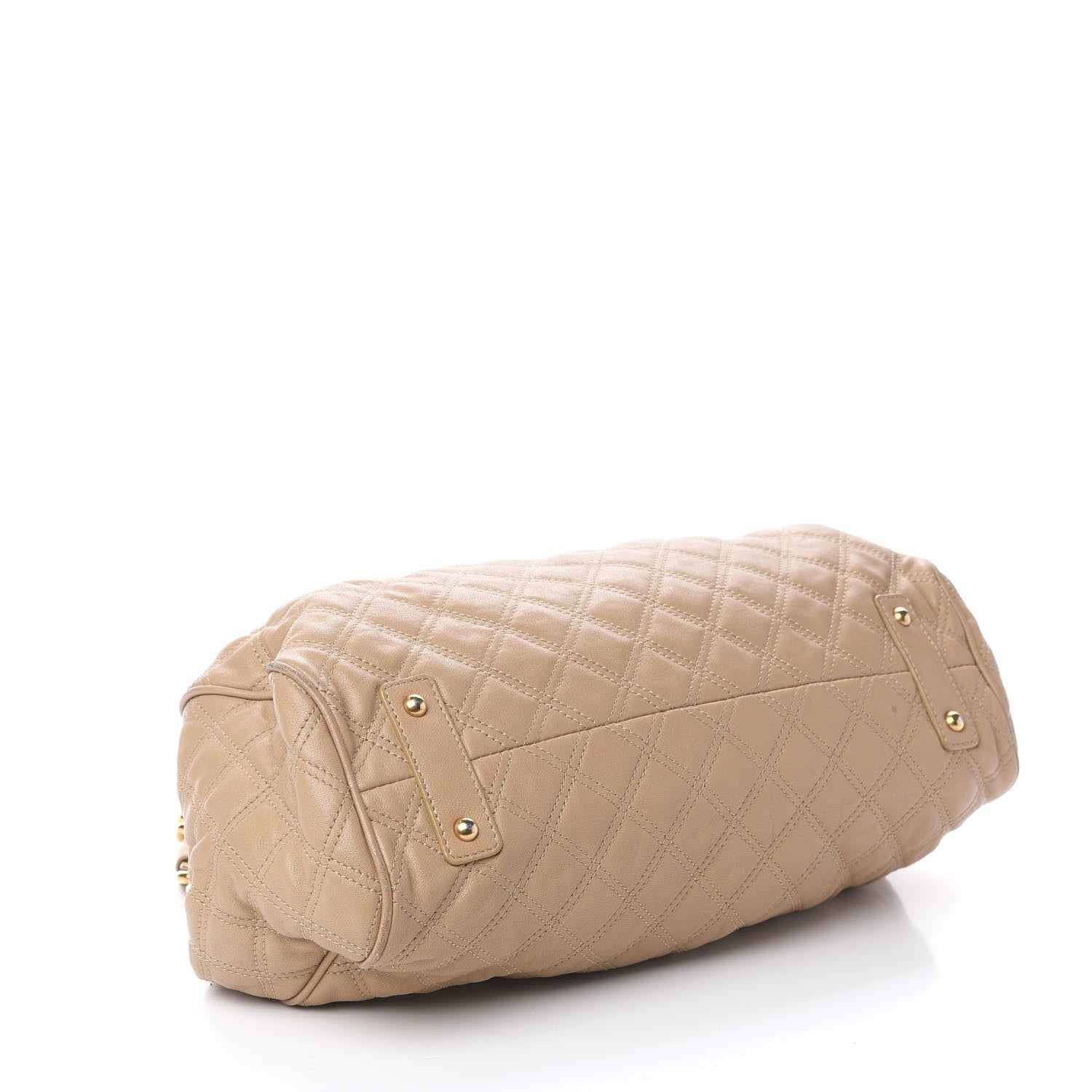 Marc Jacobs Calfskin Quilted Stam Camel 7 of 20
