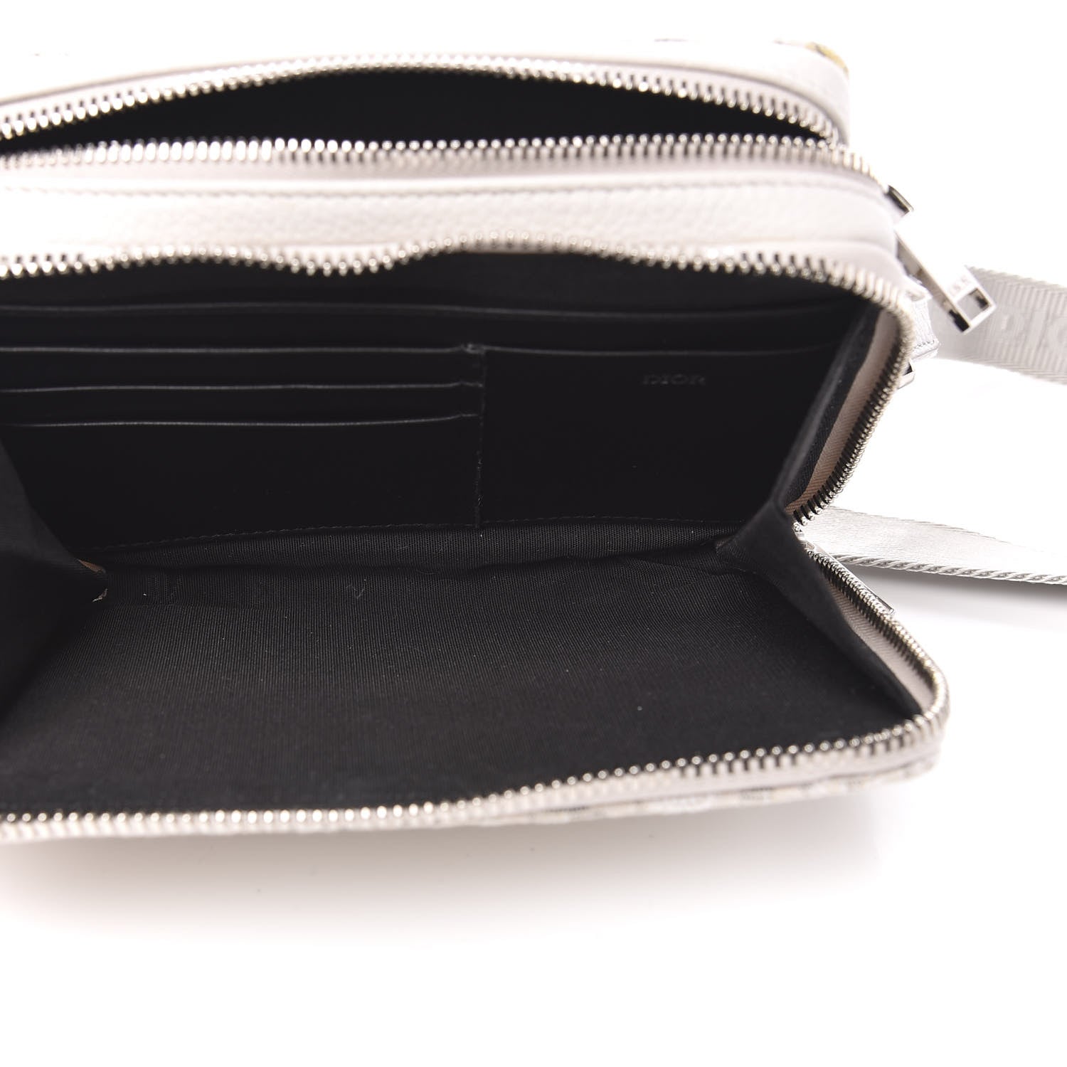 Christian Dior Oblique Pouch Grey 5 of 12