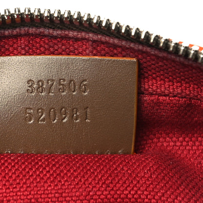 Gucci GG Supreme Monogram Web Small Shoulder Bag Brown 6 of 9