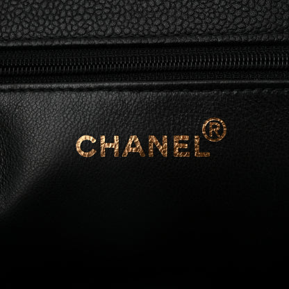 Chanel Caviar CC Tote Black 6 of 11