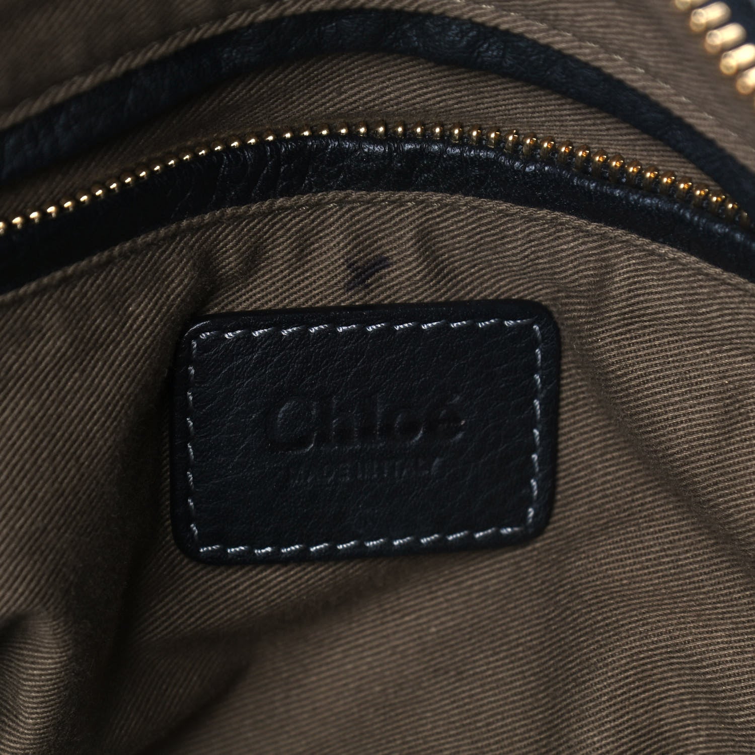 Chloe Calfskin Medium Marcie Satchel Black 6 of 13