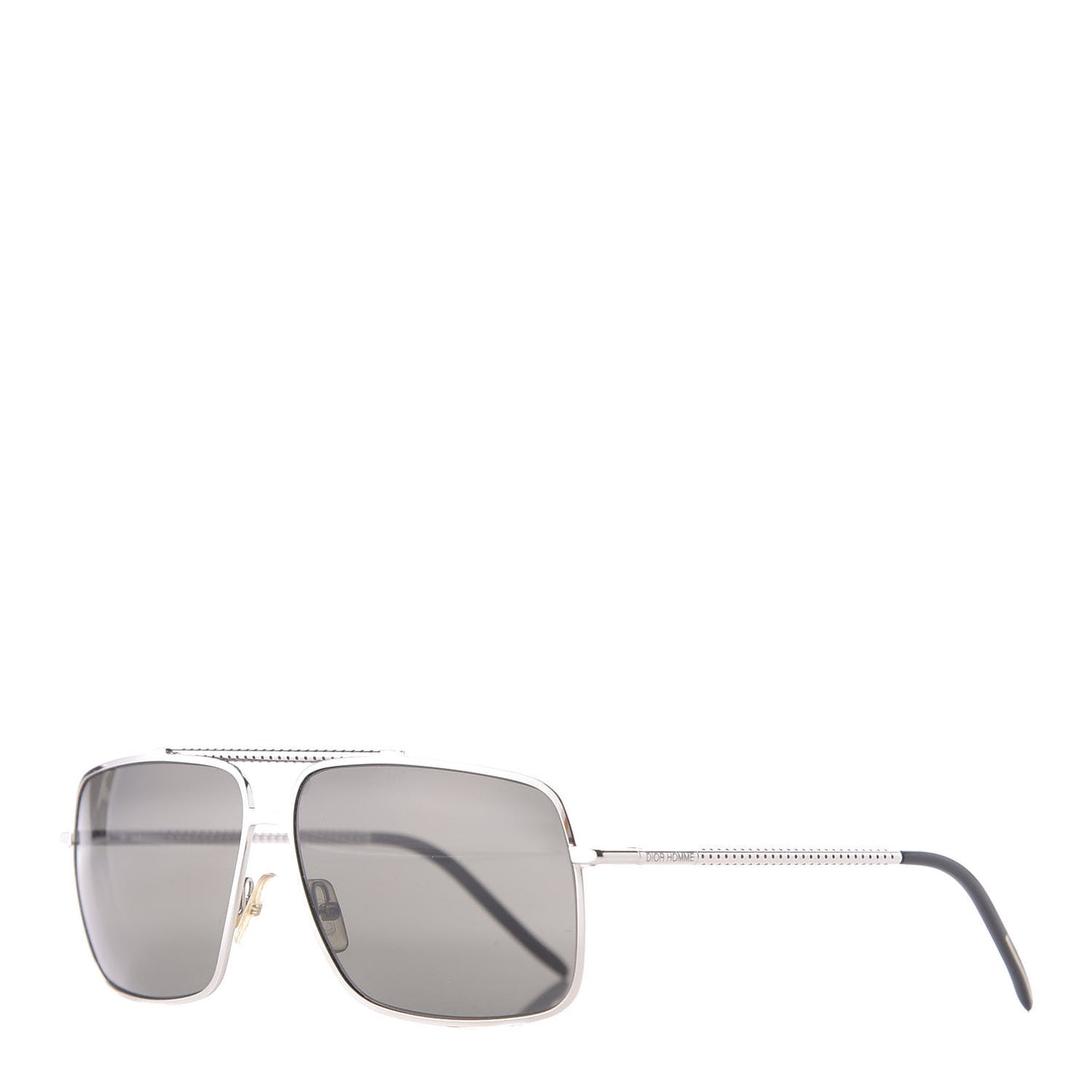 Homme 0106S Sunglasses Silver Black