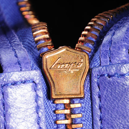 Balenciaga Agneau Giant 21 Rose Gold Hardware City Bleu Lavande 12 of 15