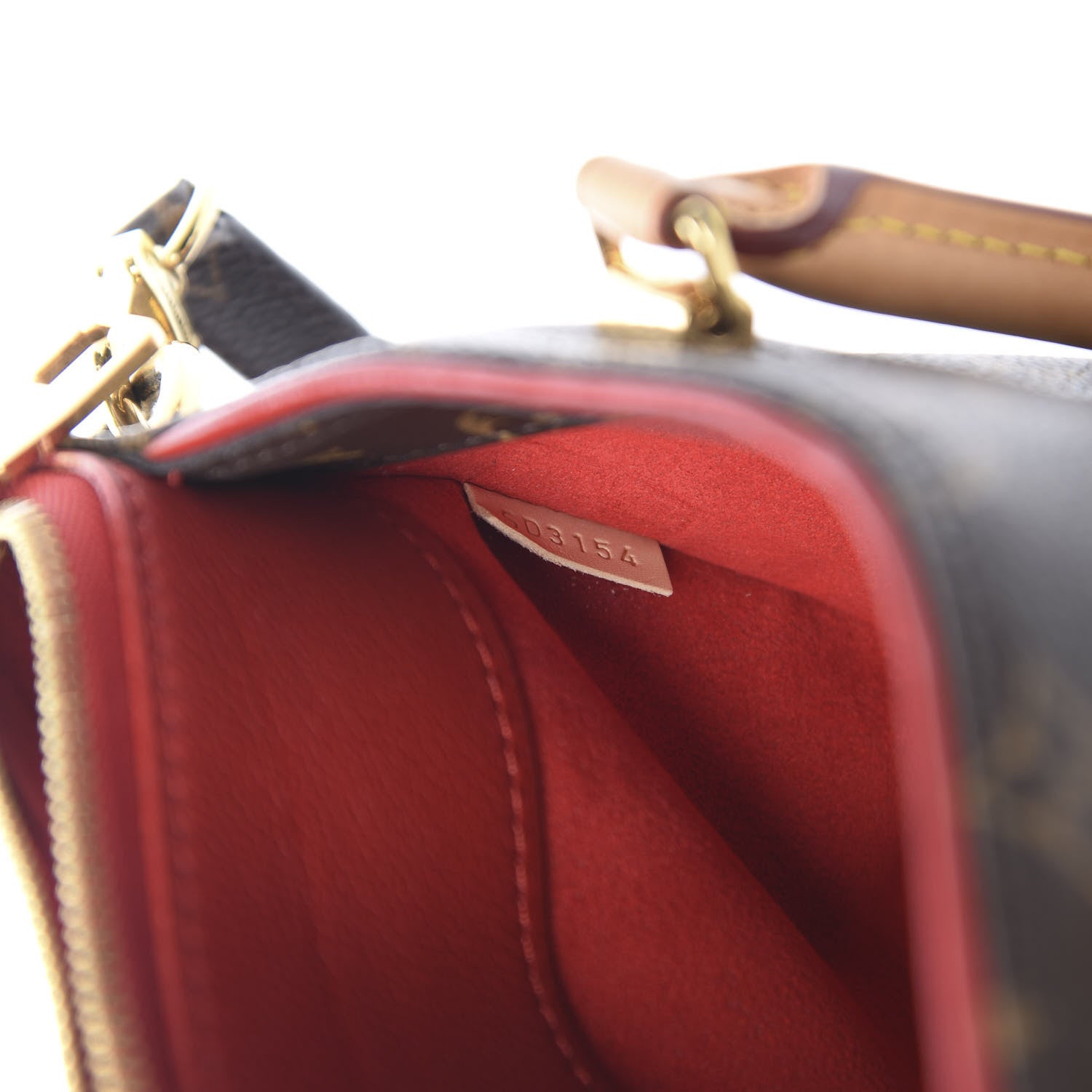 Louis Vuitton Monogram Pallas BB Cherry 8 of 15