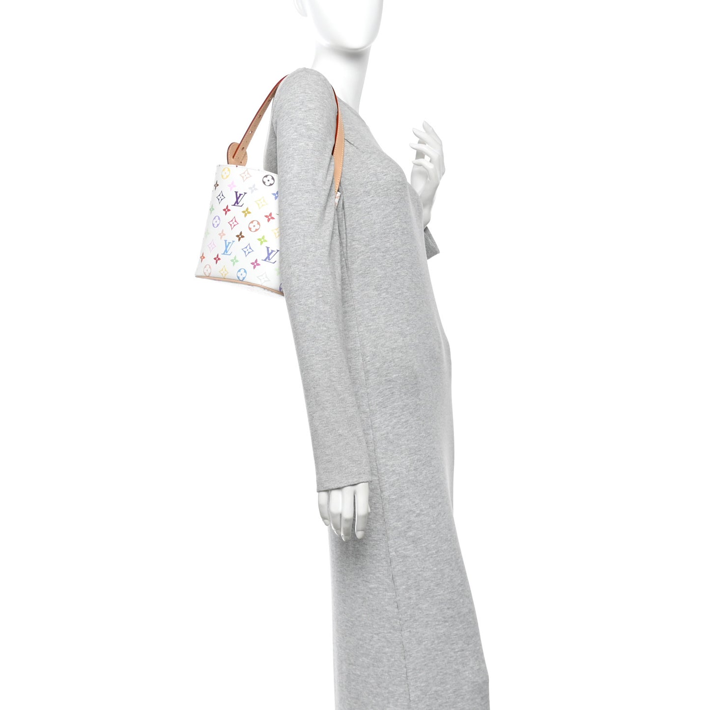 LV X TM Monogram Multicolor All In BB White