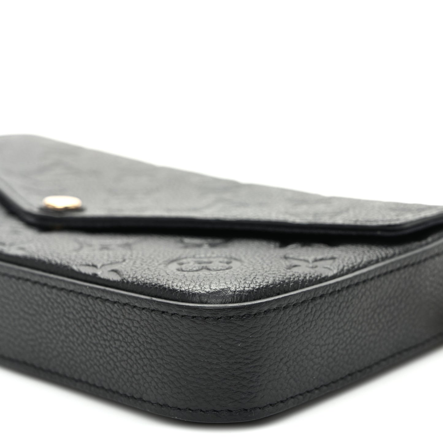 Empreinte Pochette Felicie Chain Wallet Black