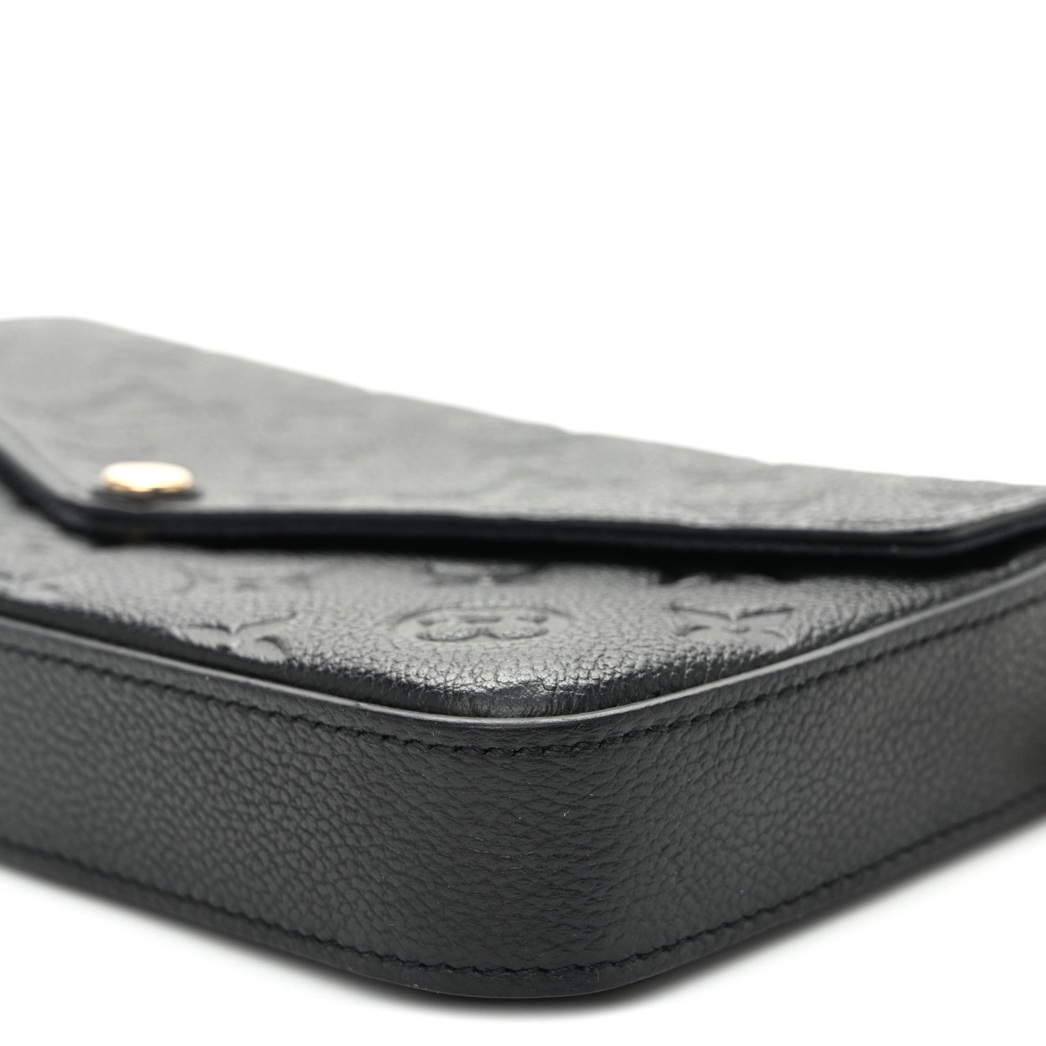 Louis Vuitton Empreinte Pochette Felicie Chain Wallet Black 11 of 11