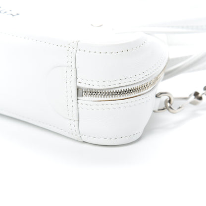 Balenciaga Calfskin XS Triangle Duffle White 9 of 11