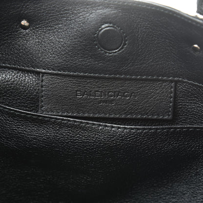 Balenciaga Veau Papier A6 Zip Around Tote Black 6 of 11