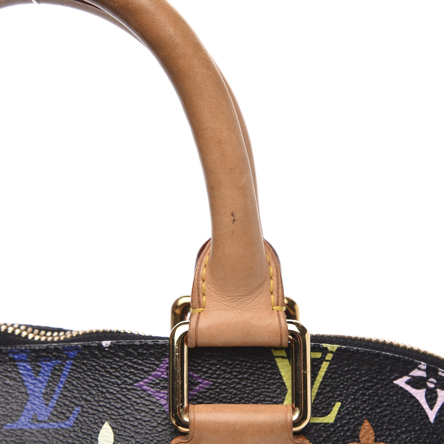 Louis Vuitton Monogram Multicolor Alma Black 13 of 17