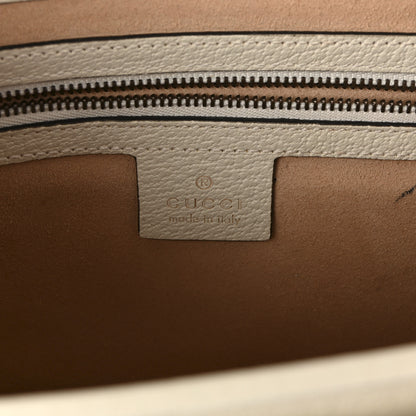 Gucci GG Supreme Monogram Small Queen Margaret Top Handle Bag White 6 of 10