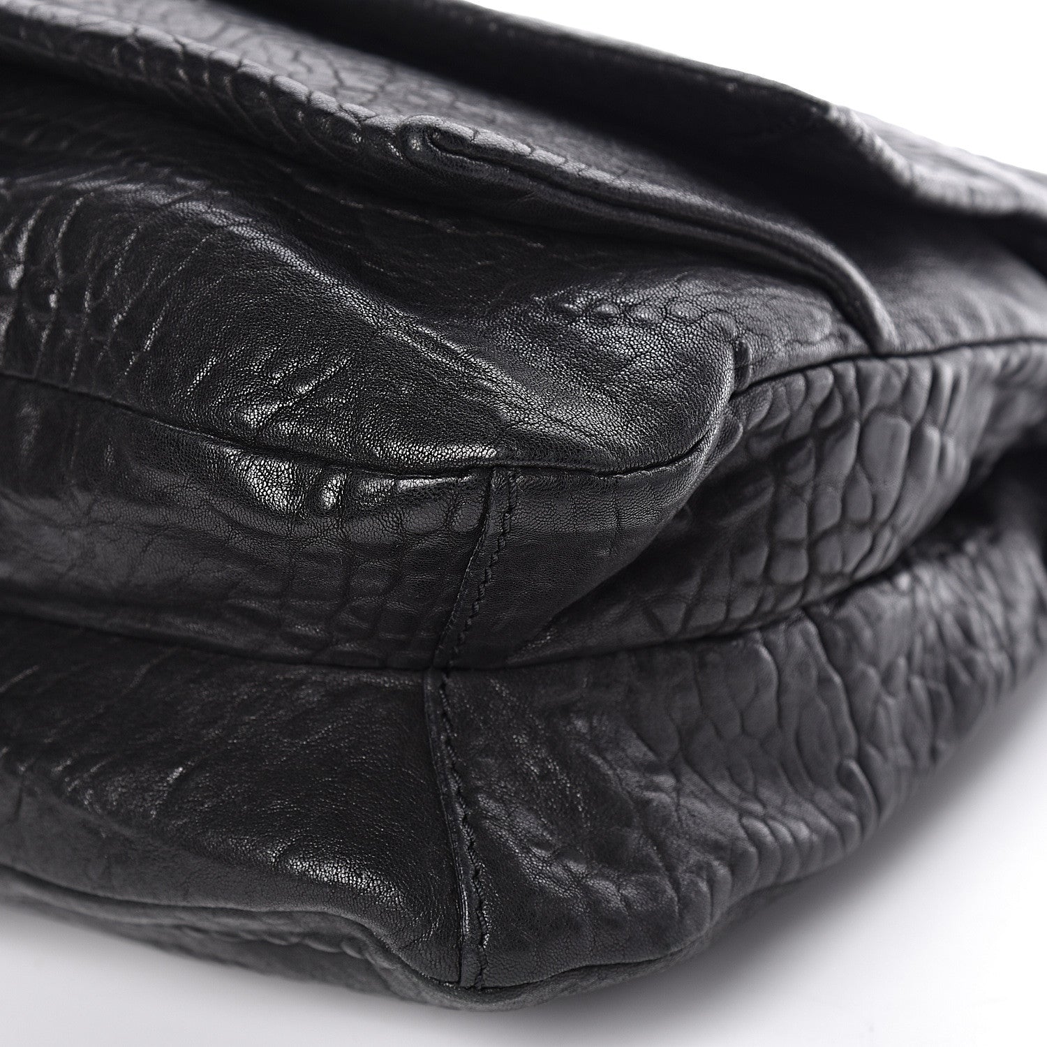 Givenchy Pebbled Lambskin Shoulder Bag Black 12 of 16